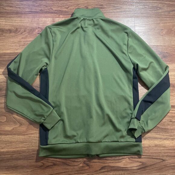 Id Ideology Regular Fit Moisture Wicking Full Zip Jacket Green Black Mens Size S - Picture 7 of 8